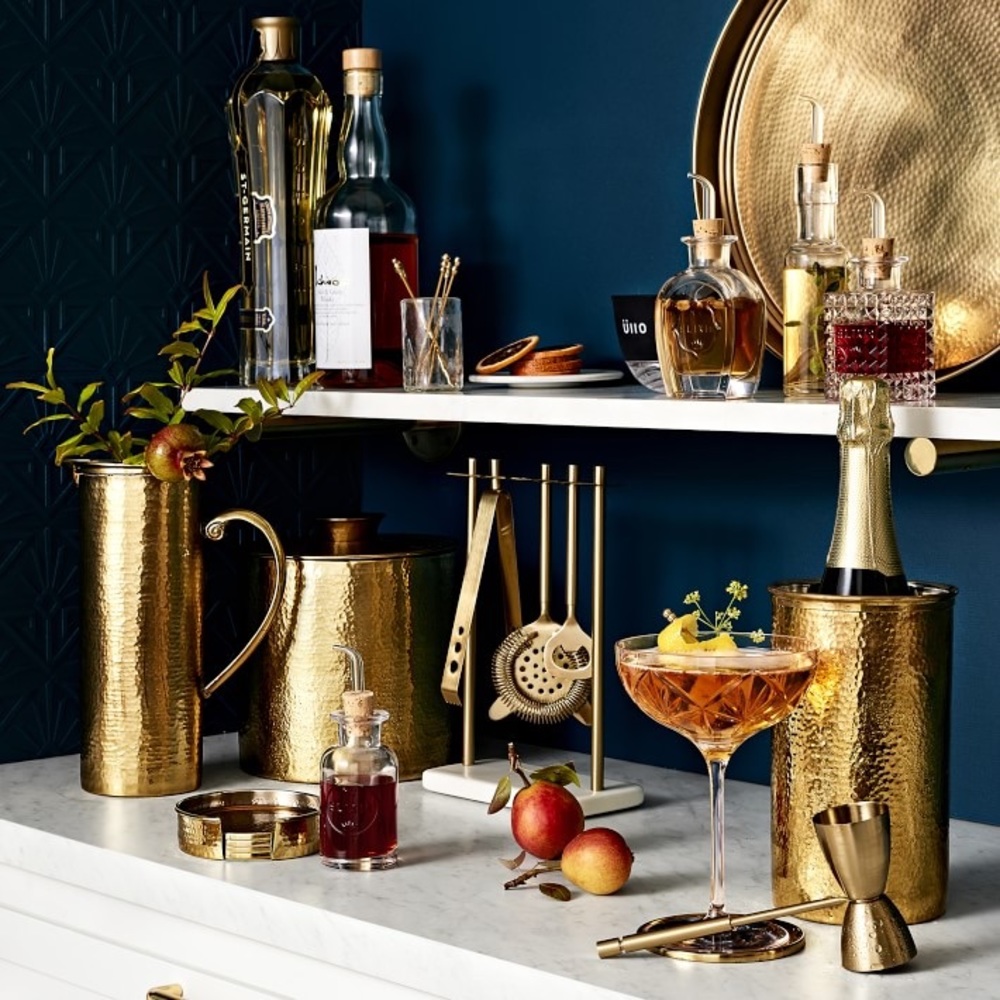 NWT NEW WILLIAM SONOMA Copper Wine Cooler.